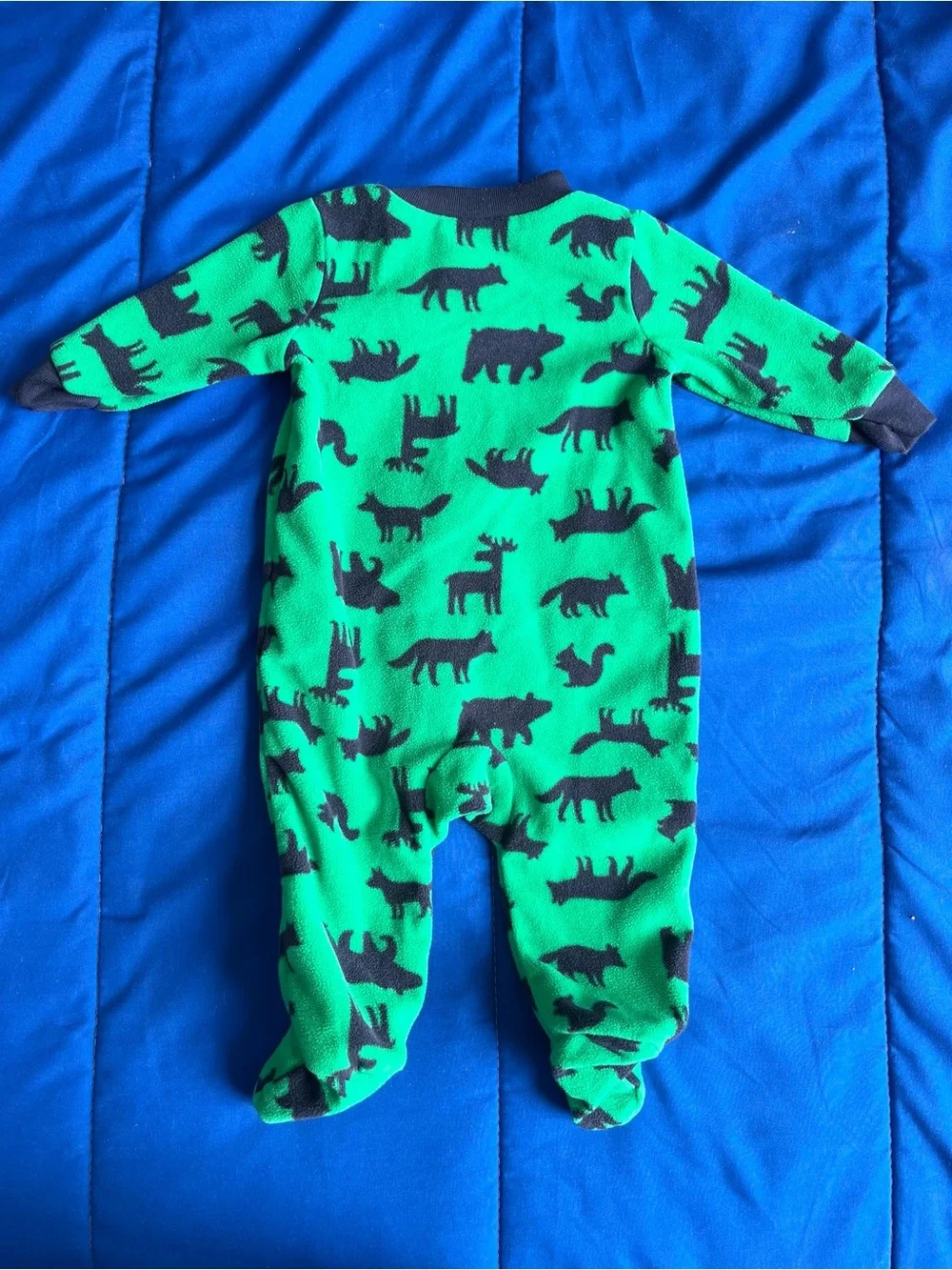 CARTER’S Baby Boy Fleece Footed Pajamas (4) 0-3 Months